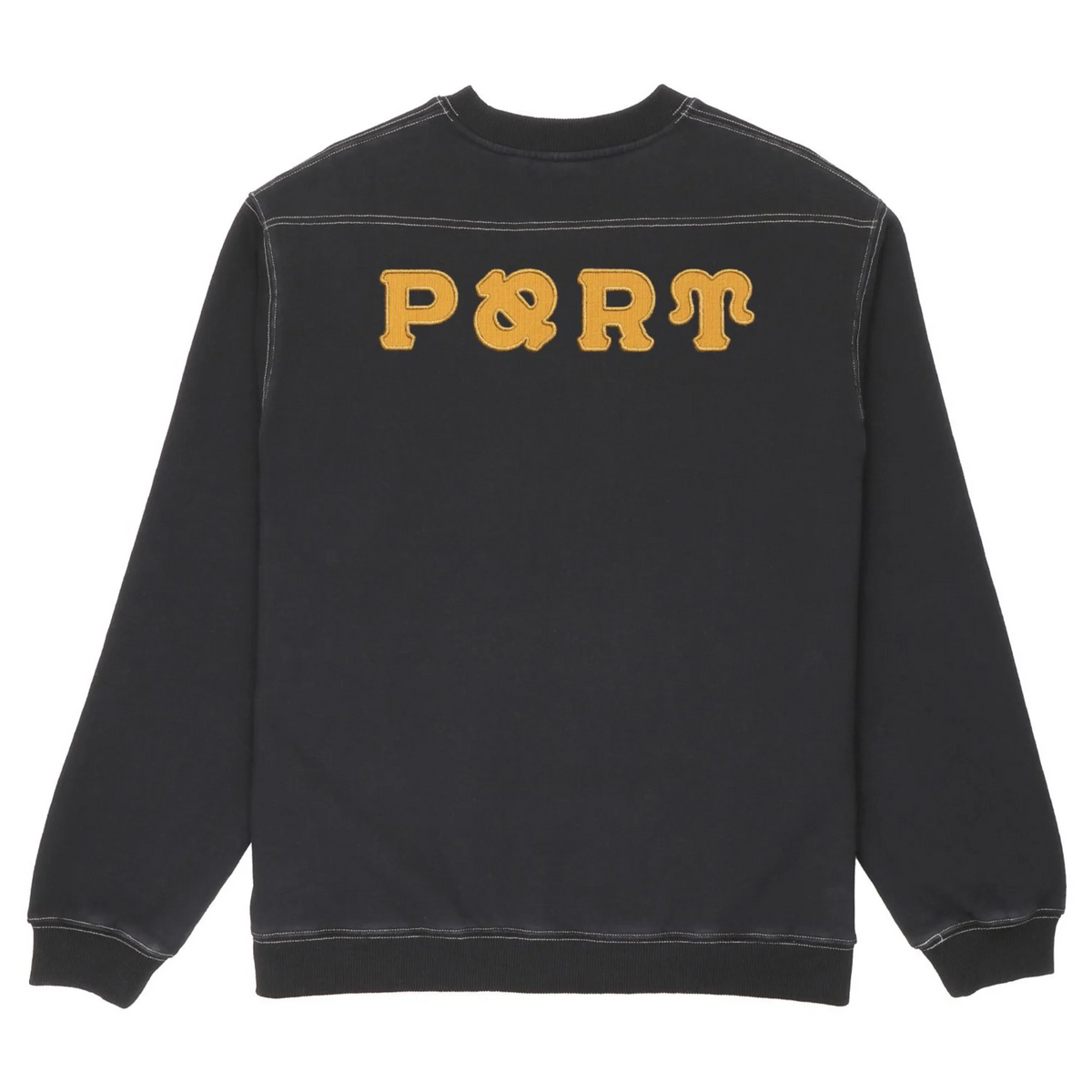 Pass~Port Letterhead Panel Sweater – R#48
