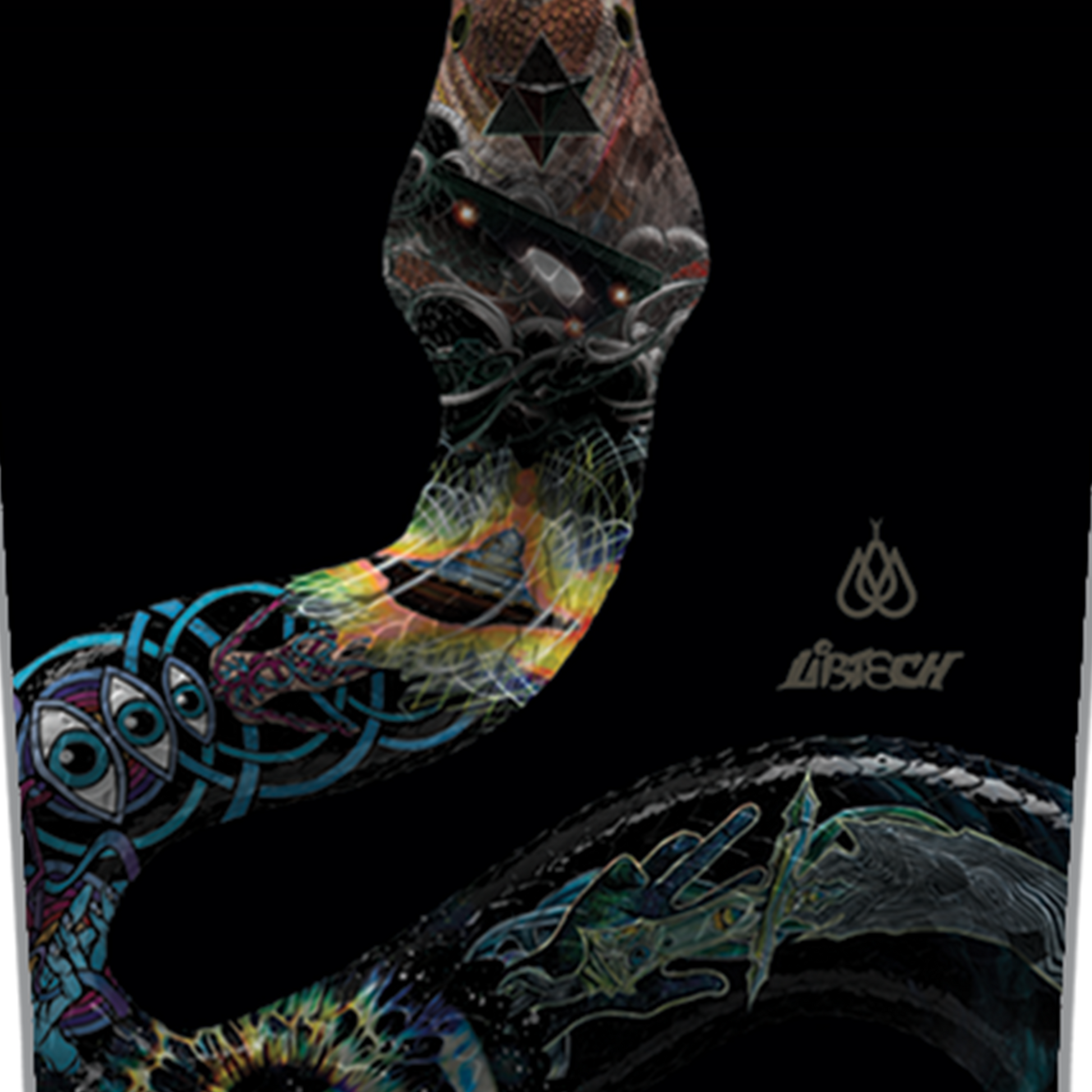 2026 Lib Tech T-Rice Pro 20th Anniversary Snowboard Topsheet Close