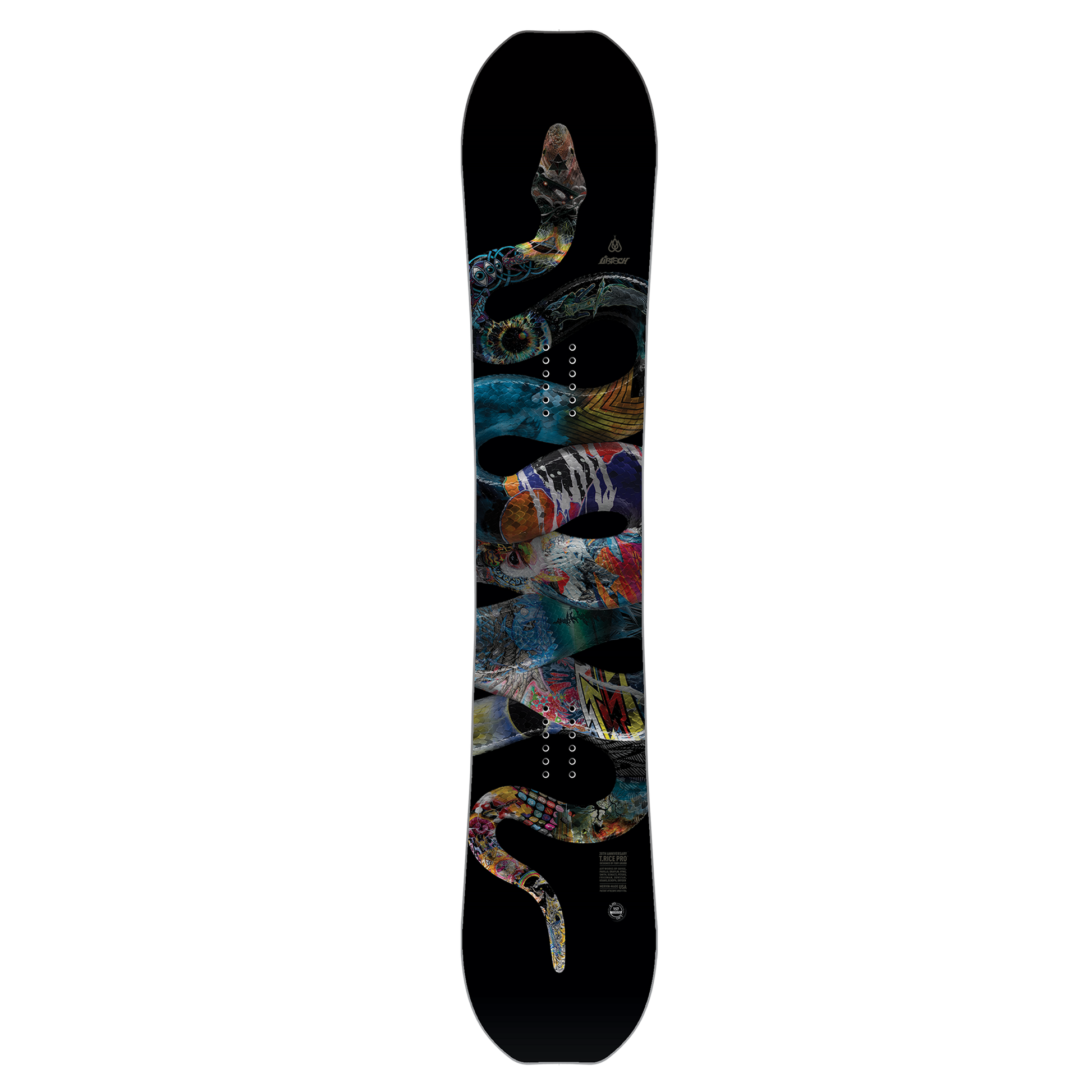 2026 Lib Tech T-Rice Pro 20th Anniversary Snowboard Topsheet