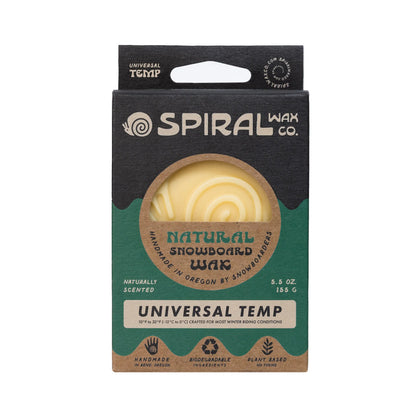 Spiral All Temp Natural Snowboard Wax
