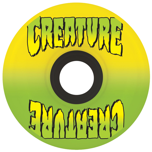 OJ CREATURE BONEHEAD 78A WHEELS ORANGE/GREEN - 60MM