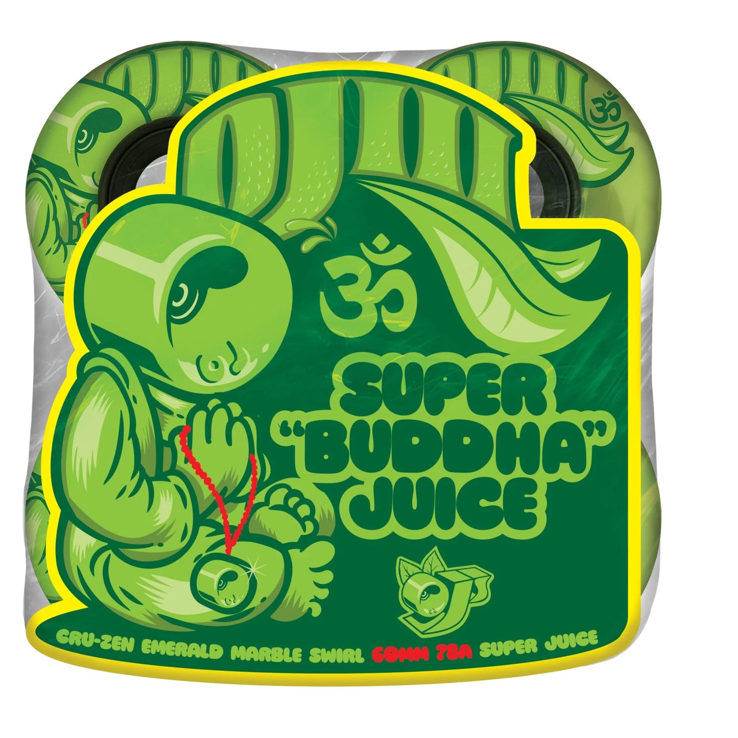 OJ Wheels - SuperJuice Cru-Zen 78A Duro Skateboard Wheels
