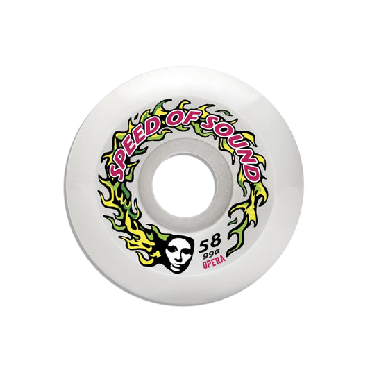 Opera SOS Fire Mask Hardline Conical 99A Skateboard Wheels