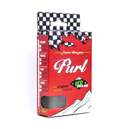 Purl Graphite Black Ski and Snowboard Wax