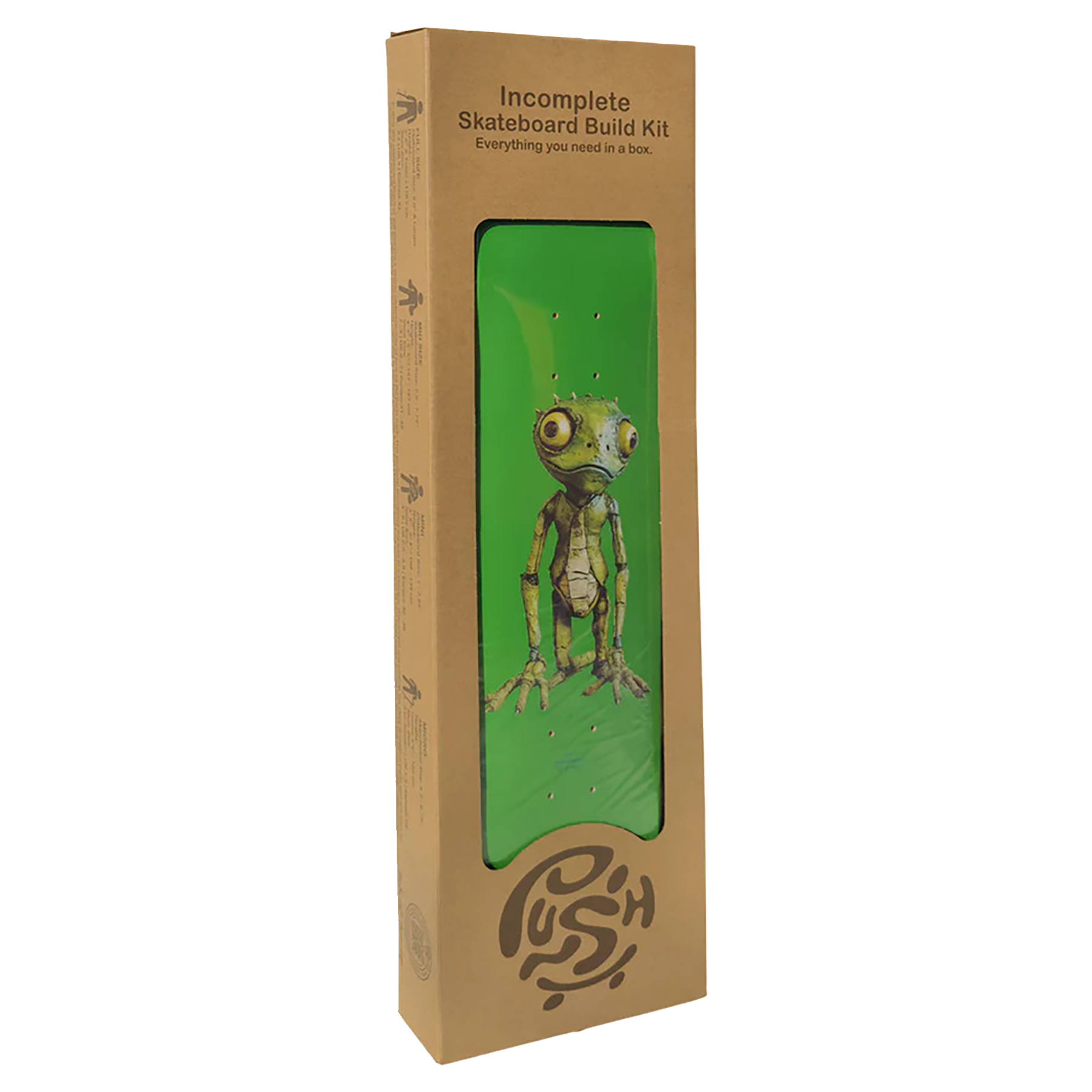 Push Lizard Guy Incomplete Deck Kit