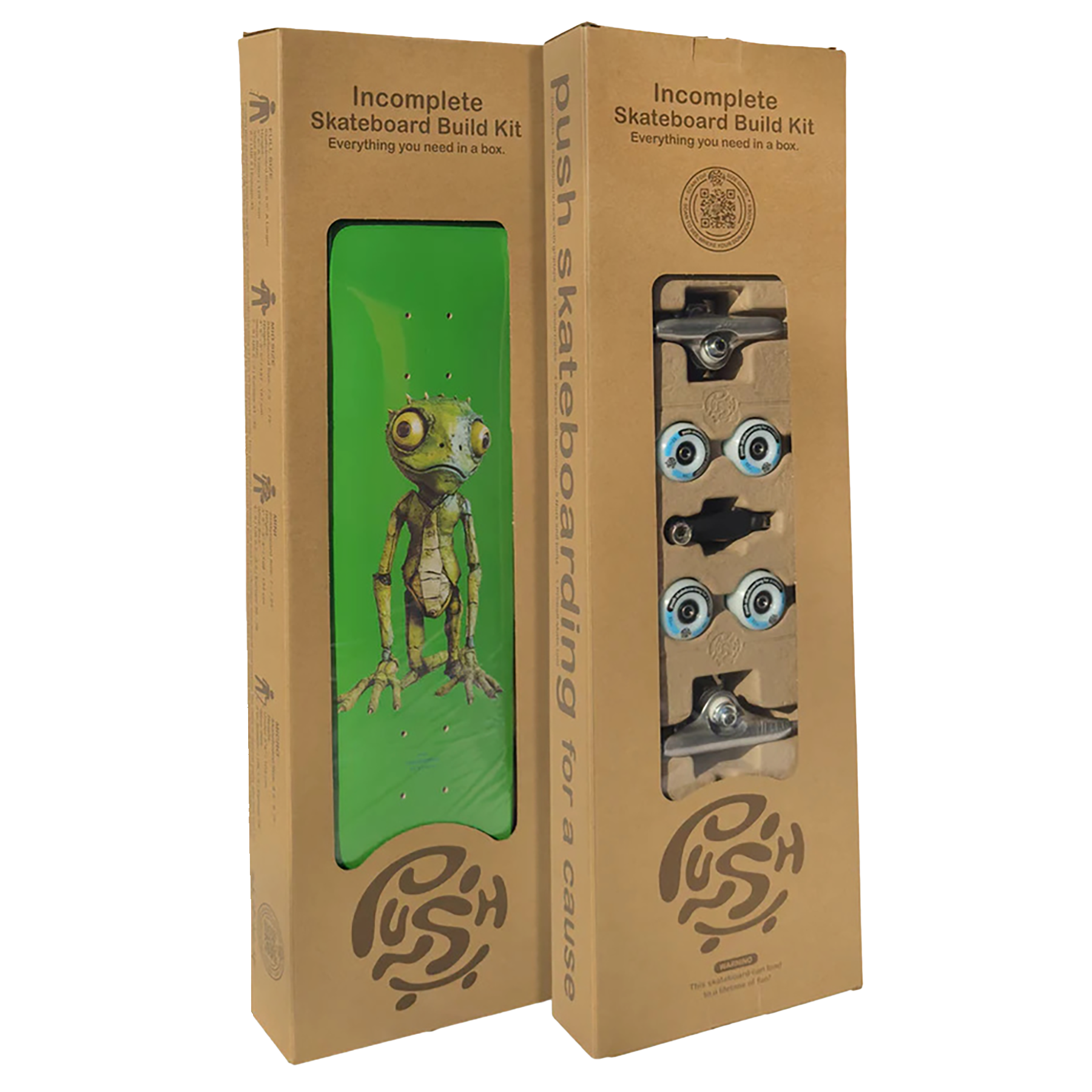 Push Lizard Guy Incomplete Build Kit 7.5"