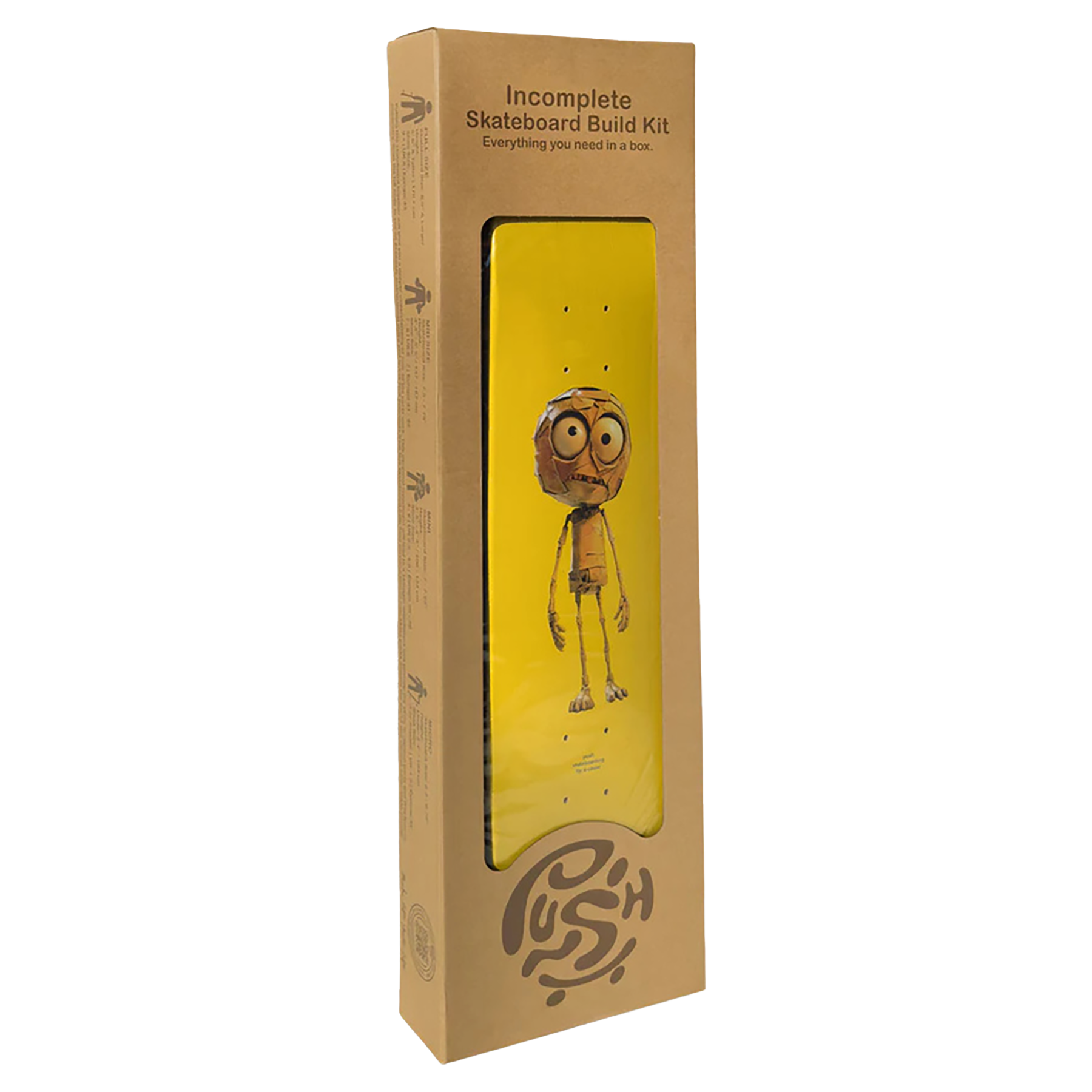 Push Plywood  Guy Incomplete Deck Kit
