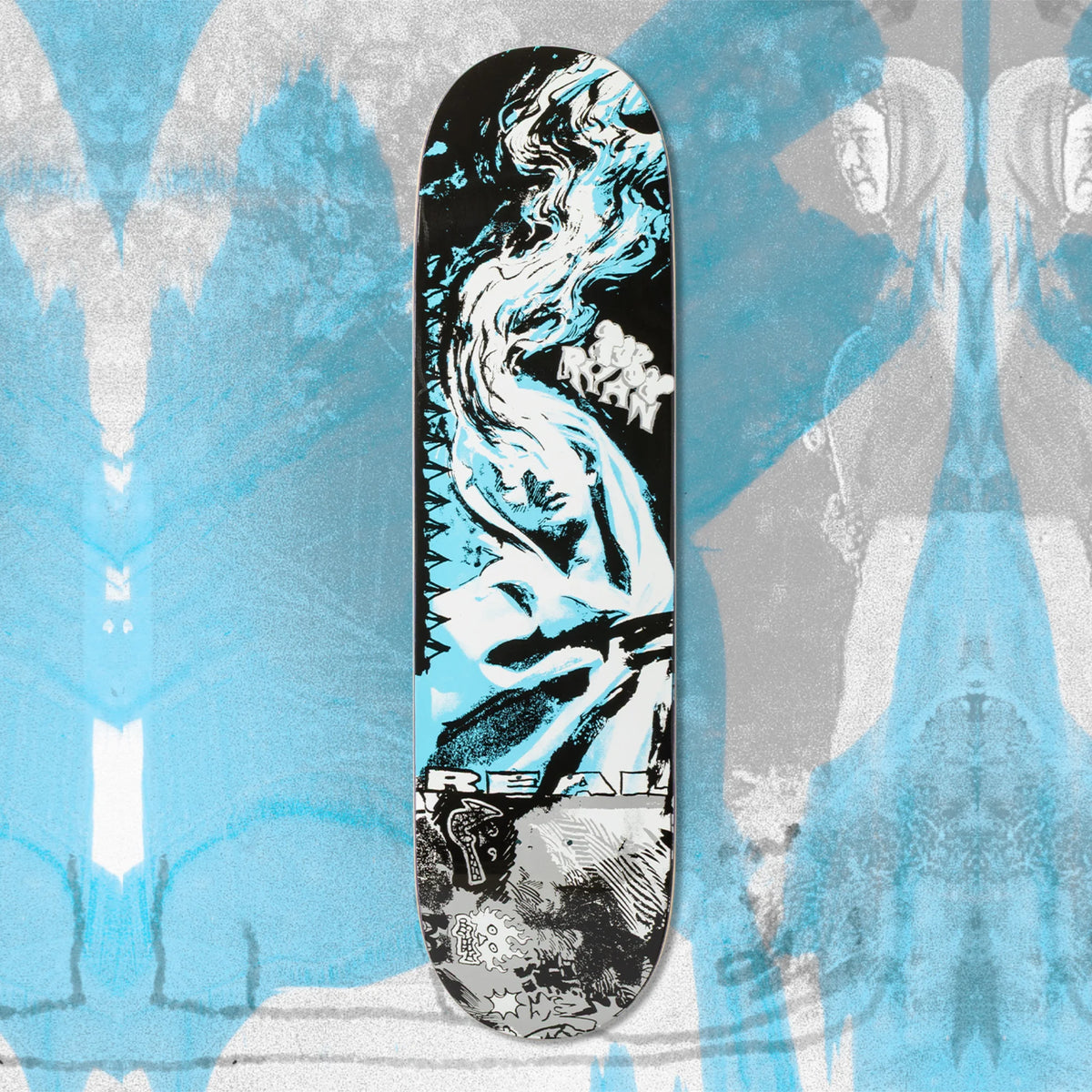 REAL Toby Ryan Duplicator Skateboard Deck 8.25"
