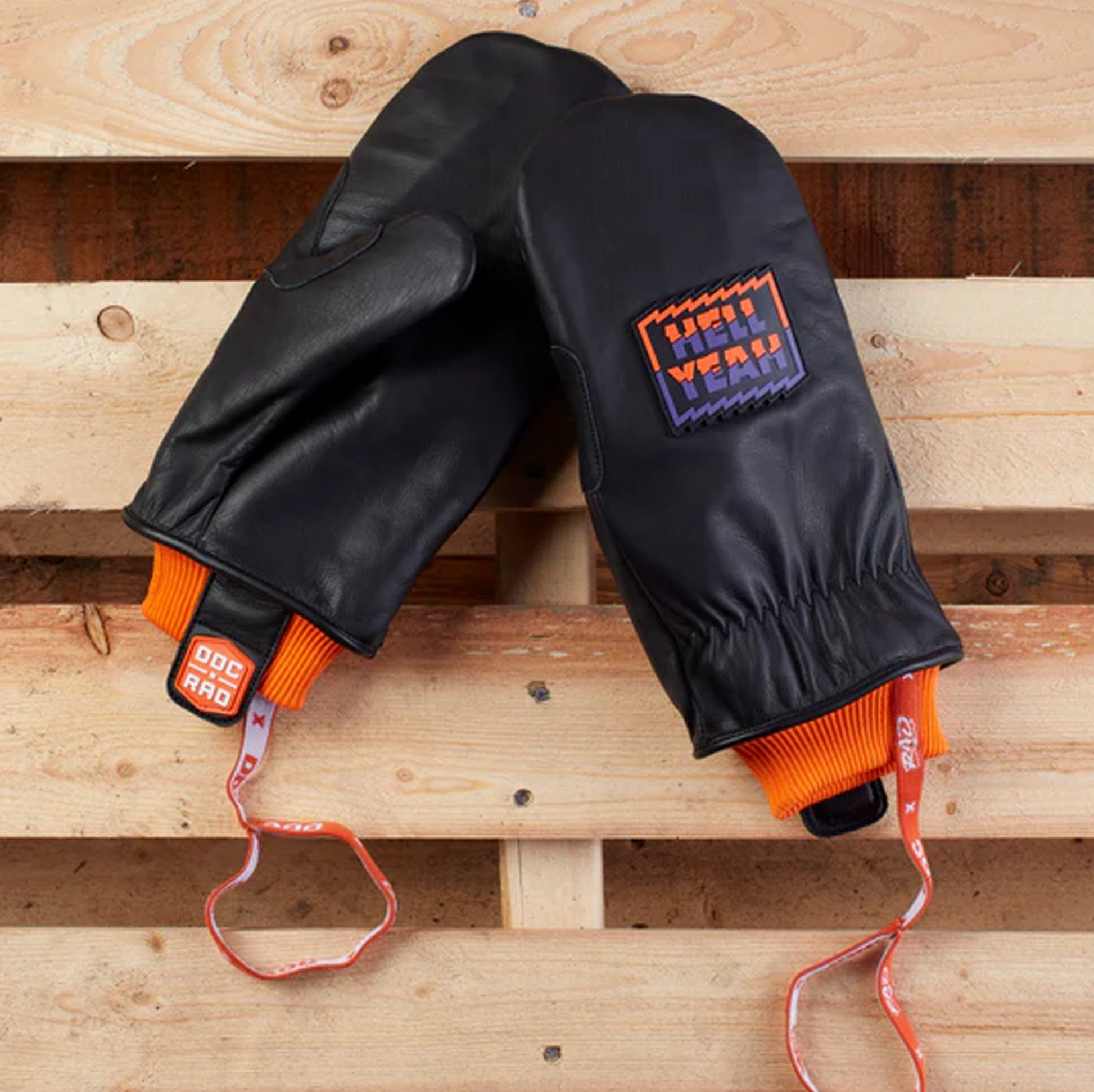 2025 Rad Draplin Rancher Mittens Hell Yeah Pair