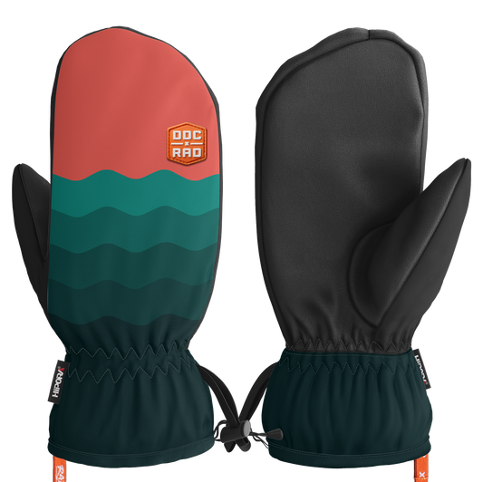 2025 Rad Draplin Squad Mittens Water