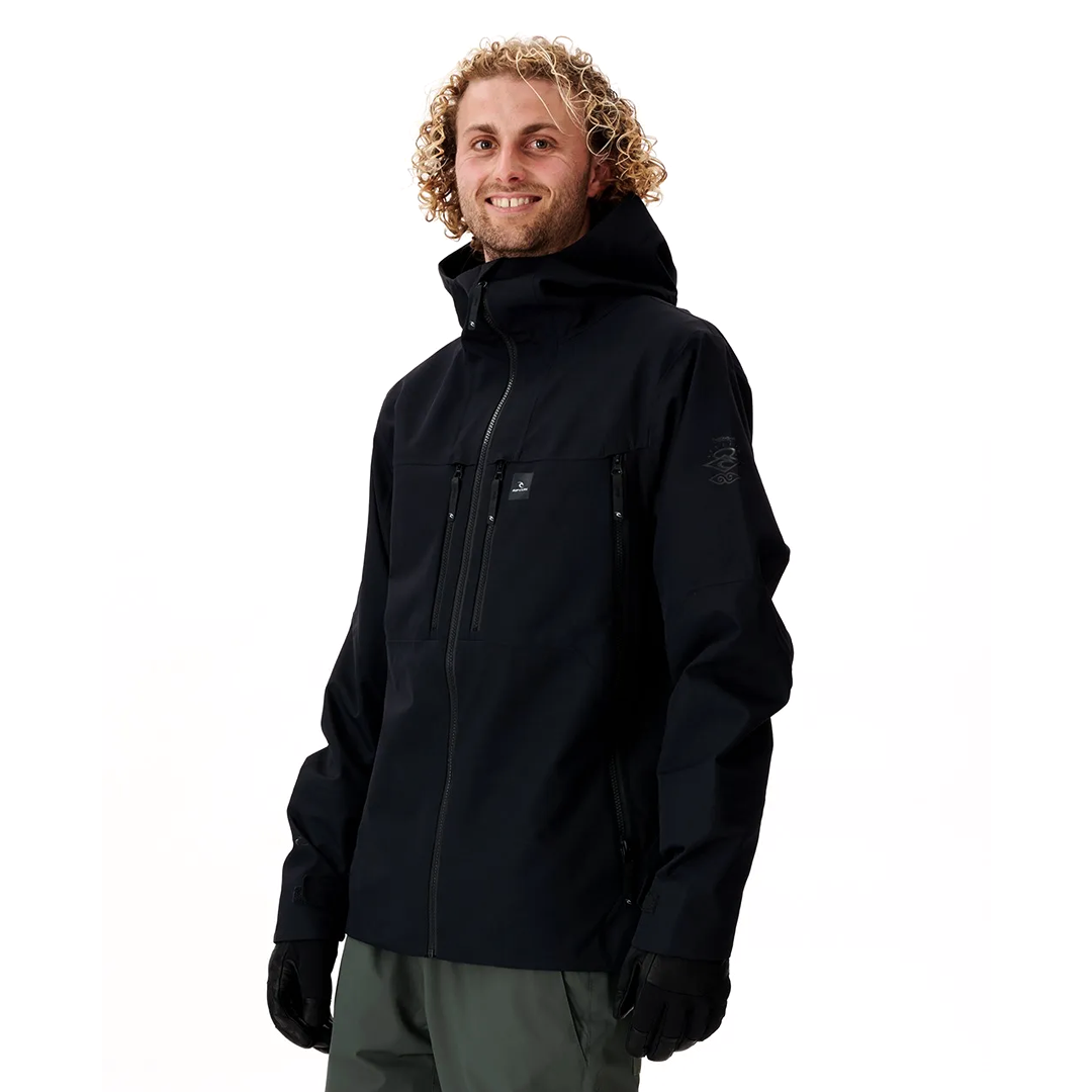 RIP CURL BACK COUNTRY JACKET BLACK