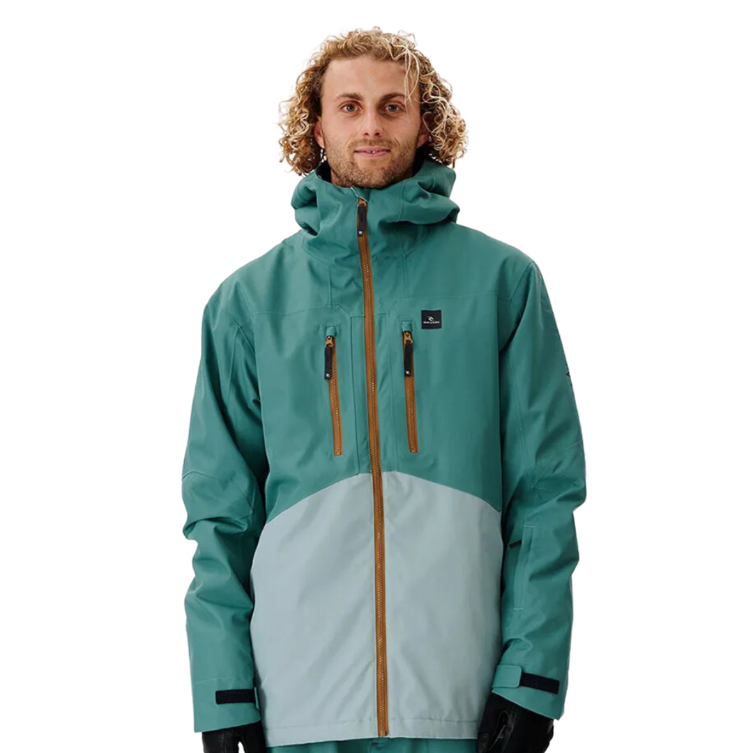 RIP CURL FREERIDE SEARCH SNOW JACKET BLUE STONE