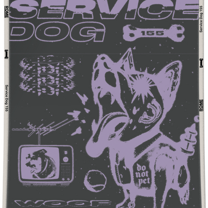 2026 Rome Service Dog Snowboard