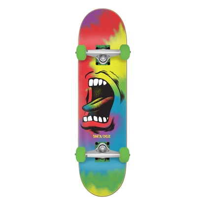Santa Cruz Big Mouth Tie Dye 8.0 Complete Skateboard