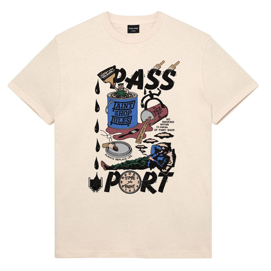 Pass~Port Shop Rules Tee – R#48