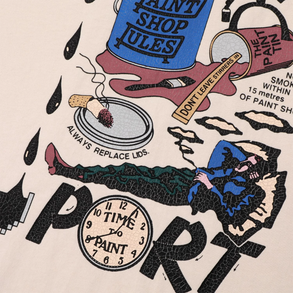 Pass~Port Shop Rules Tee – R#48