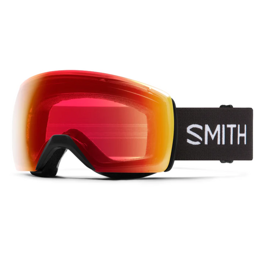 SMITH SKYLINE XL GOGGLES BLACK - CHROMAPOP PHOTOCHROMIC RED MIRROR
