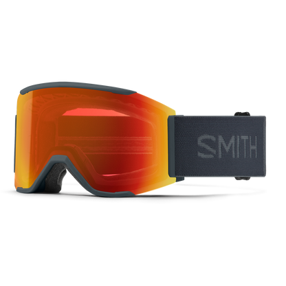Smith Squad Mag Goggles - Slate with ChromaPop Everyday Red Mirror Lens