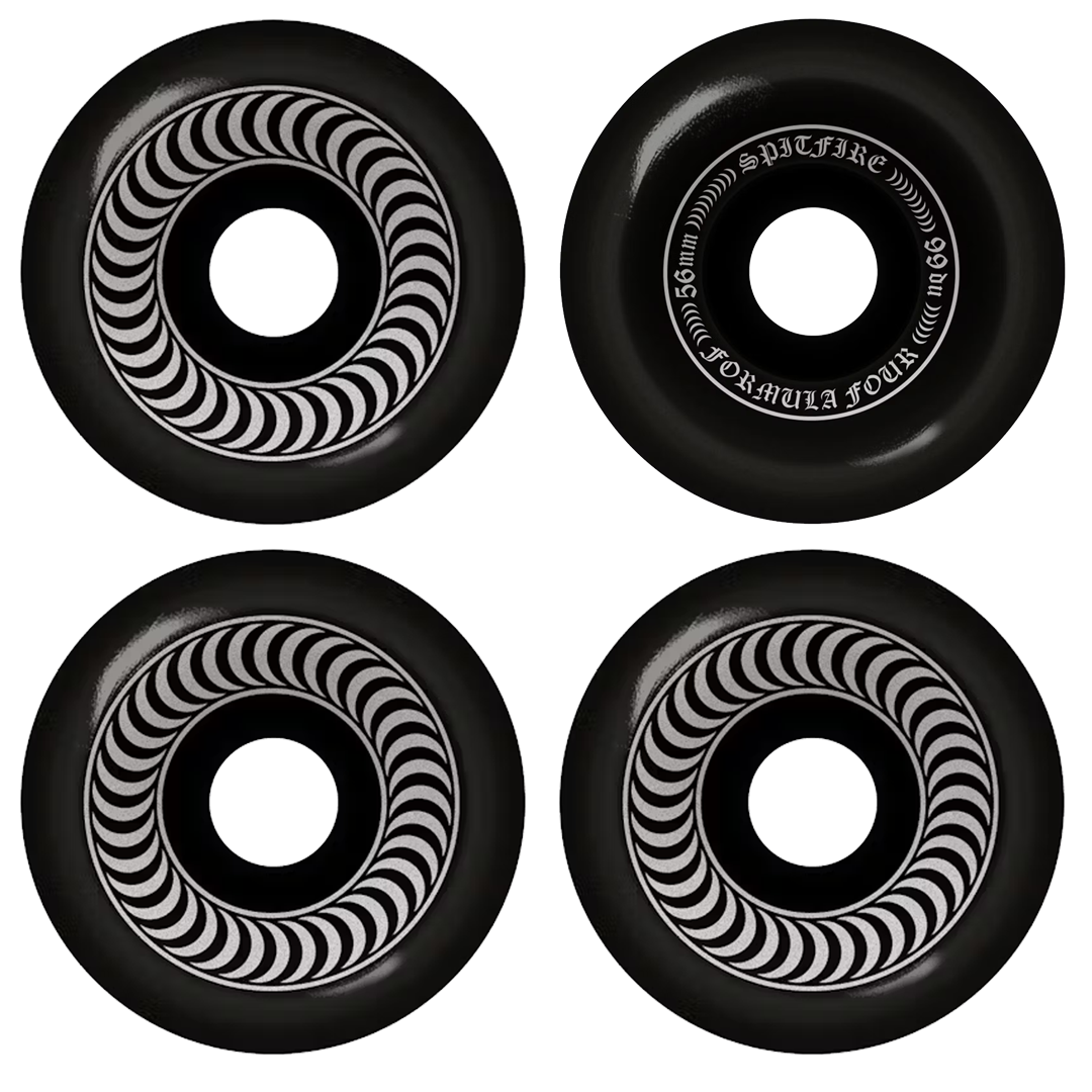 SPITFIRE F4 OG CLASSIC 99D WHEELS BLACK - 56MM