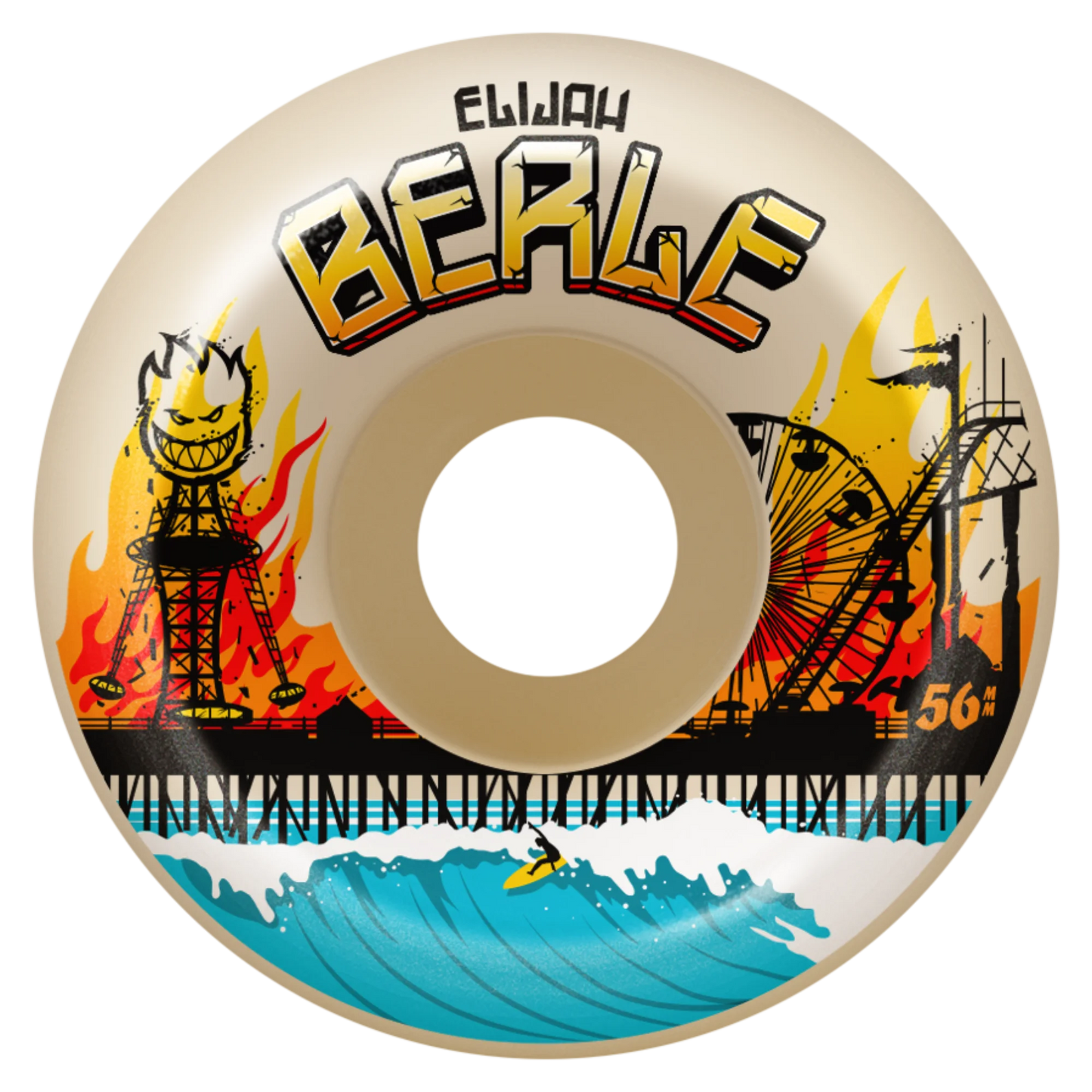 Spitfire Formula 4 Elijah Berle Skateboard Wheels - OG Classic - 99 Duro