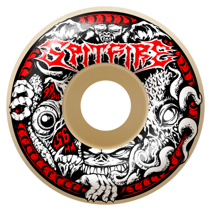 Spitfire Formula 4 Demongate Skateboard Wheels - Radial Full - 99 Duro