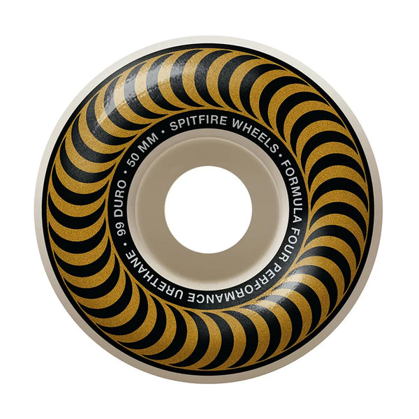 Spitfire Formula Four Skateboard Wheels - Classic - 99 Duro Spitfire Formula Four Skateboard Wheels - Classic - 99 Duro