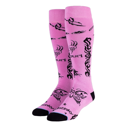 Stinky Socks Jibgurl x Stinky Snow Socks