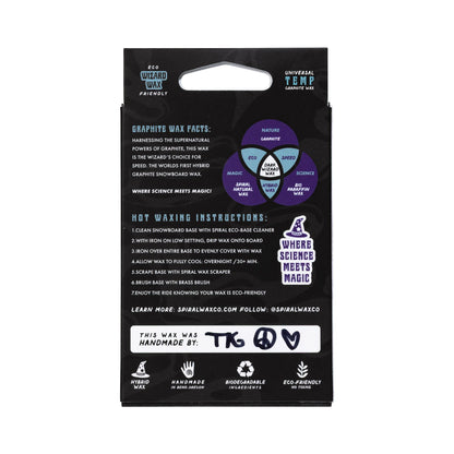 Spiral Dark Wizard Graphite Snowboard Wax