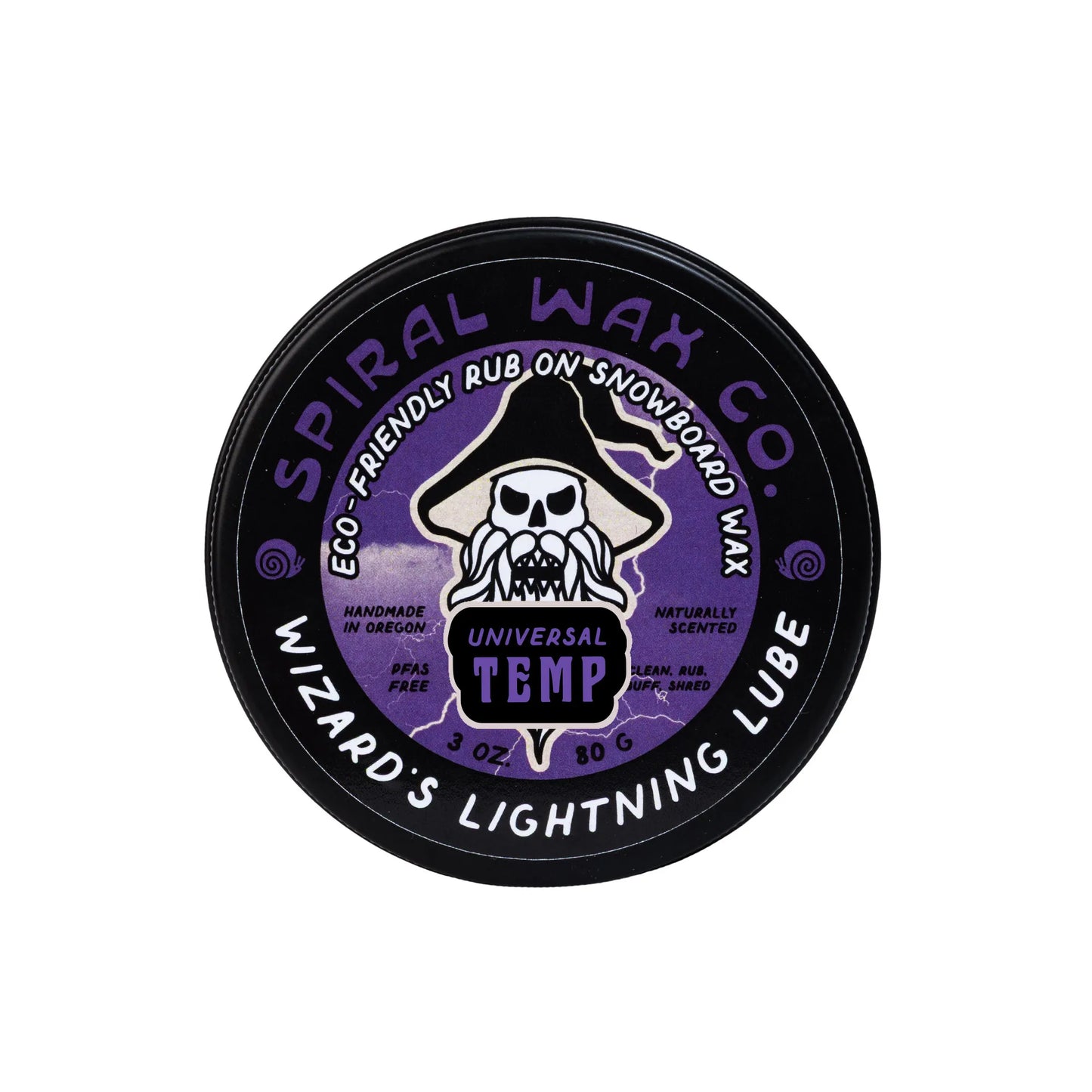 Spiral Wizard's Lightning Lube Rub-On Snowboard Wax