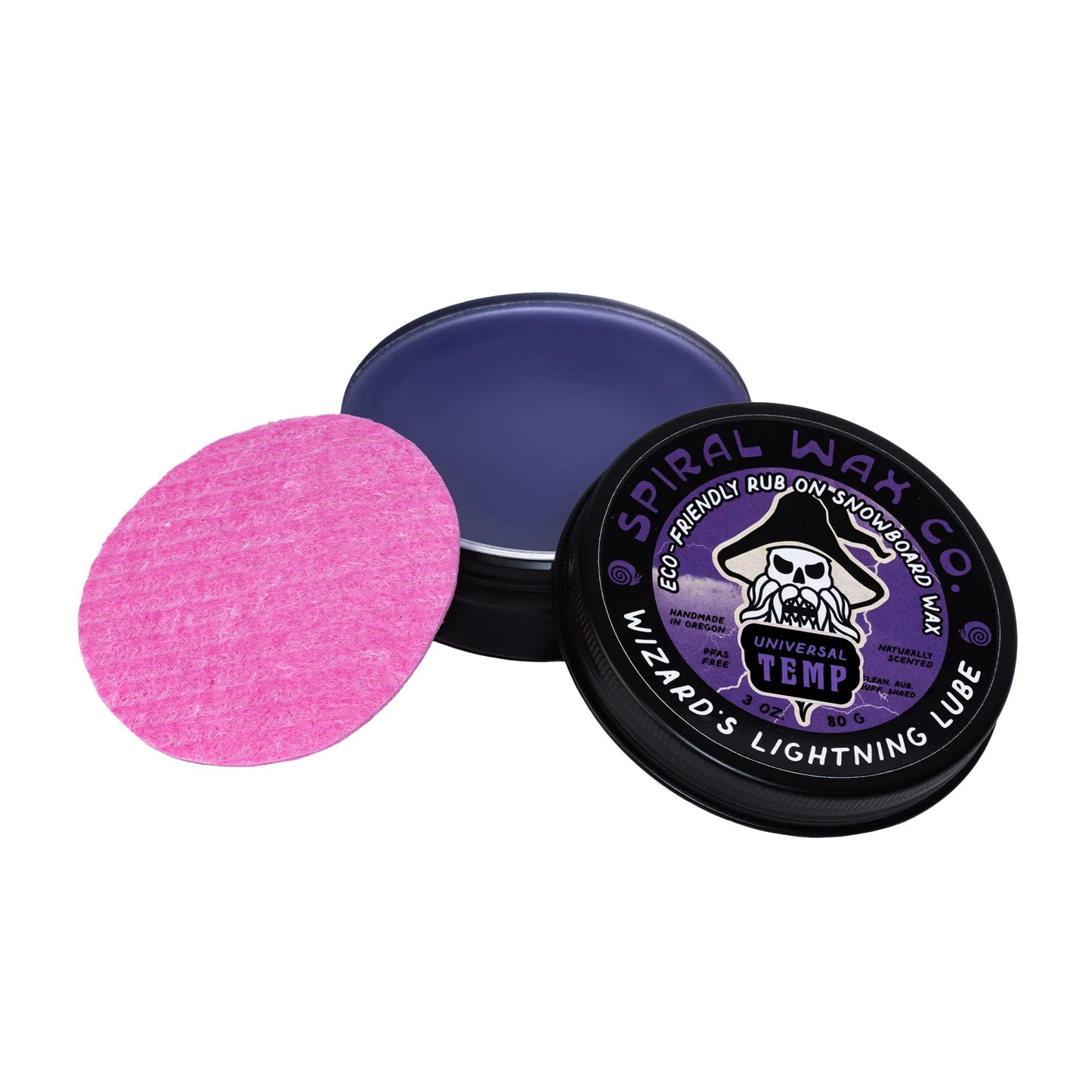 Spiral Wizard's Lightning Lube Rub-On Snowboard Wax