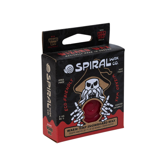 Spiral Wizard Wax Warm Temp Snowboard Wax