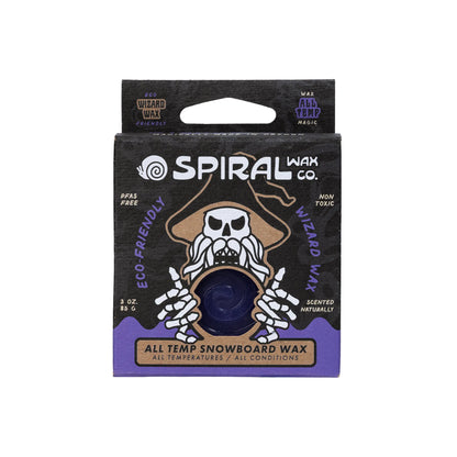 Spiral Wizard Wax All Temp Snowboard Wax
