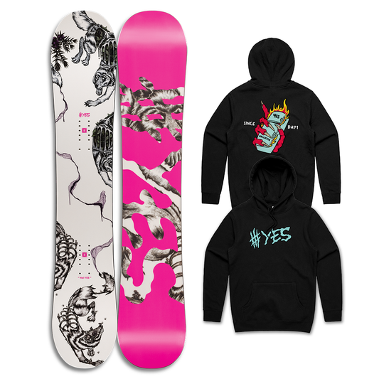 YES HEL YES 2025 WOMENS SNOWBOARD - PREORDER