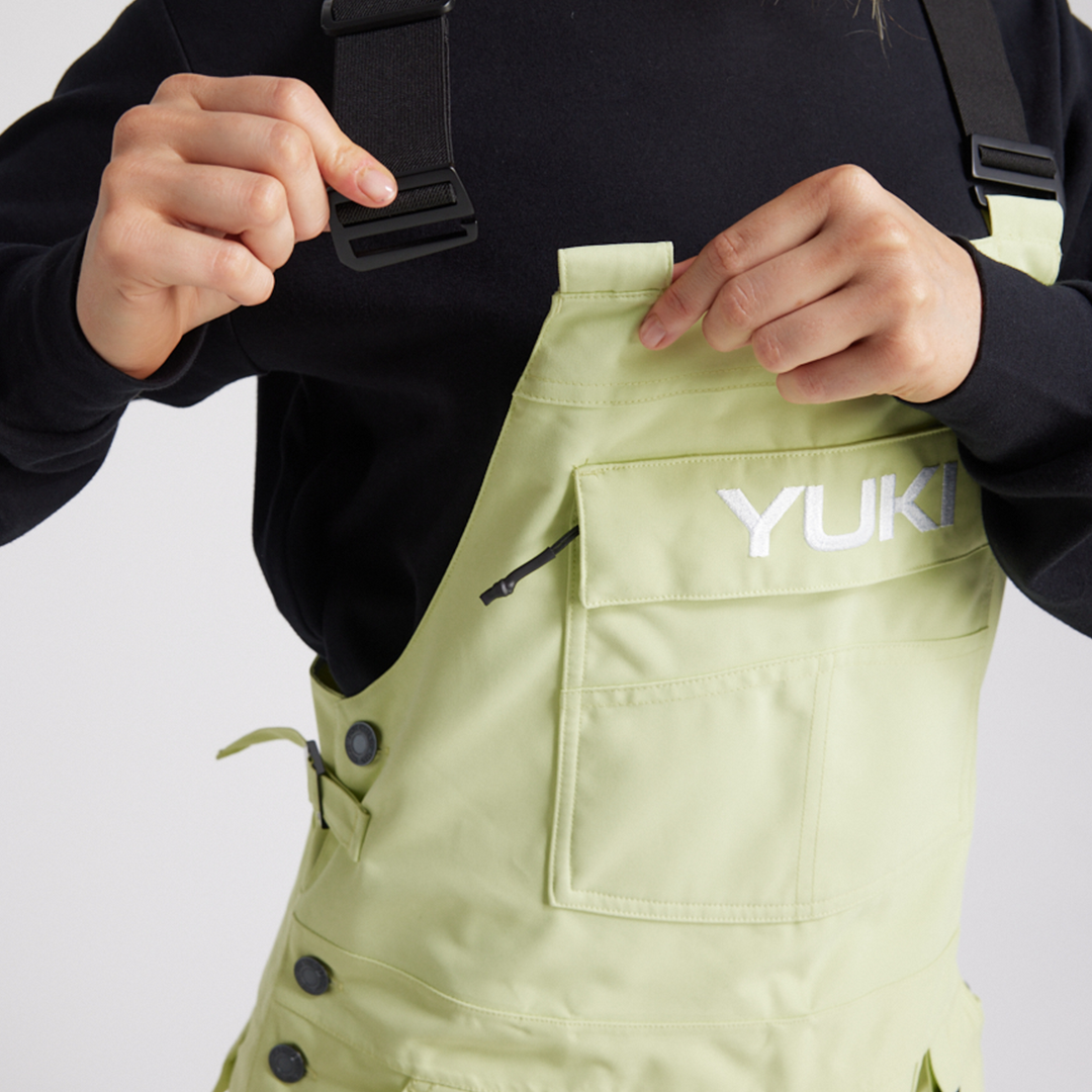 YUKI BROOKLYN BIB WASHED JADE
