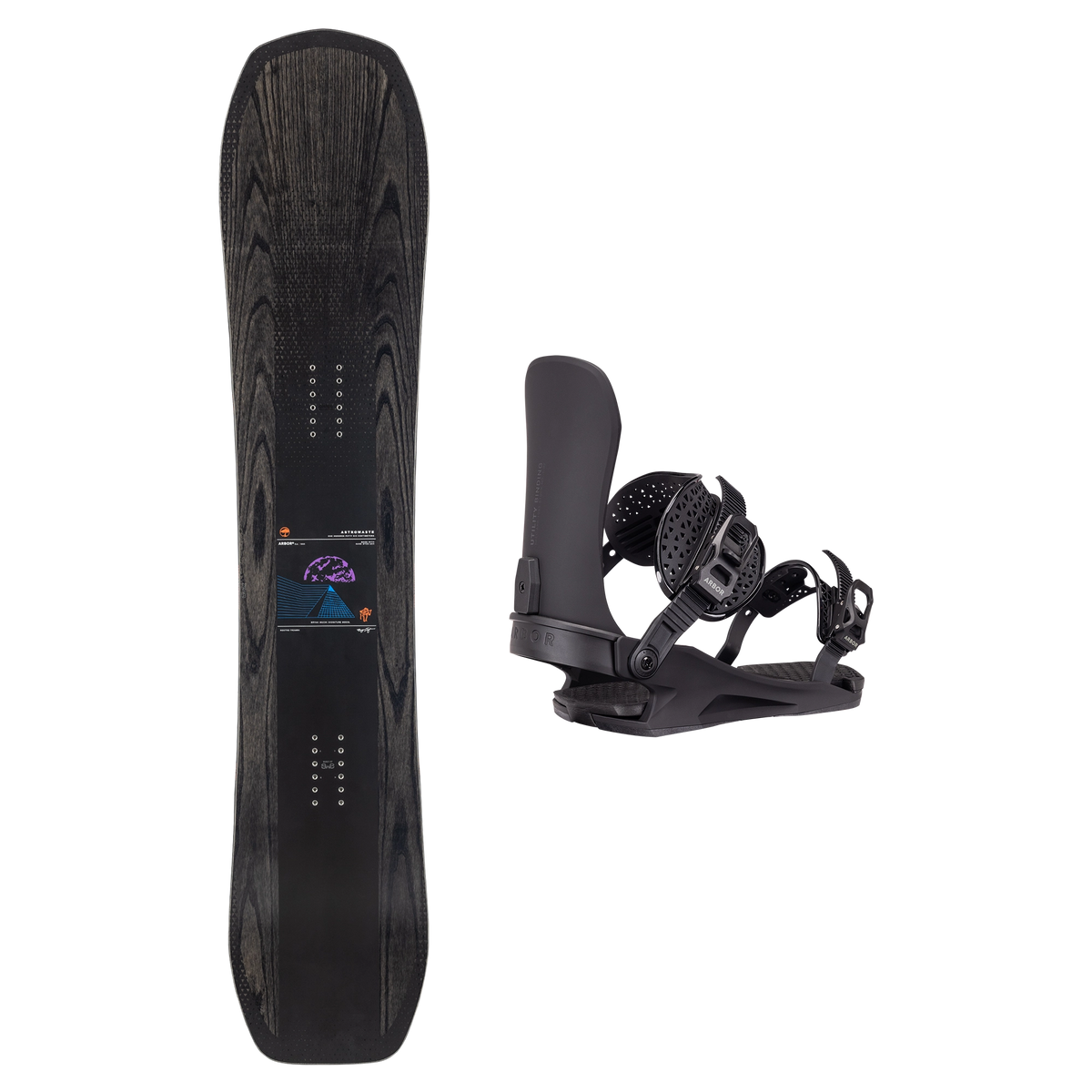 2027 Arbor Astrowaste Snowboard + Utility Binding Package