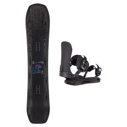2027 Arbor Astrowaste Snowboard + Utility Binding Package