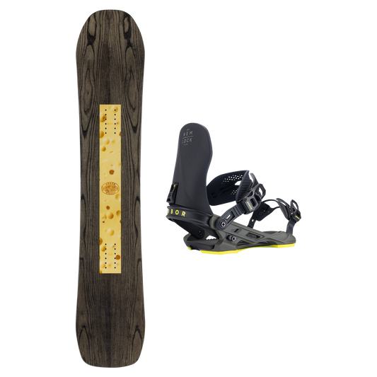2027 Arbor Danny Kass Park Pro Snowboard + Hemlock Binding Package