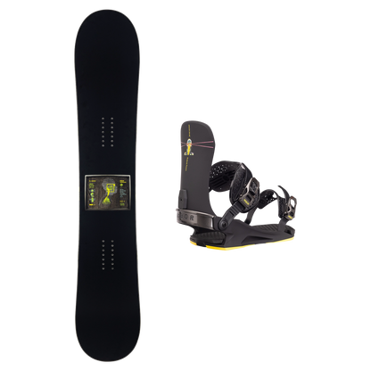 2027 Arbor El Camino Snowboard + Utility Jared Elston Binding Package