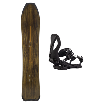 2027 Arbor Padre Snowboard + 2026 Cypress Binding Package