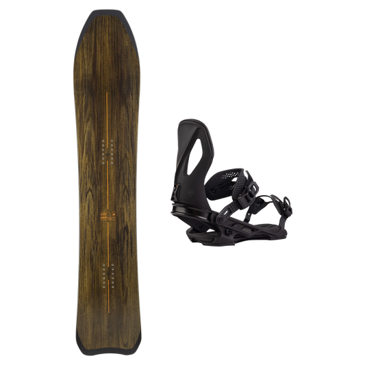 2027 Arbor Padre Snowboard + 2026 Cypress Binding Package