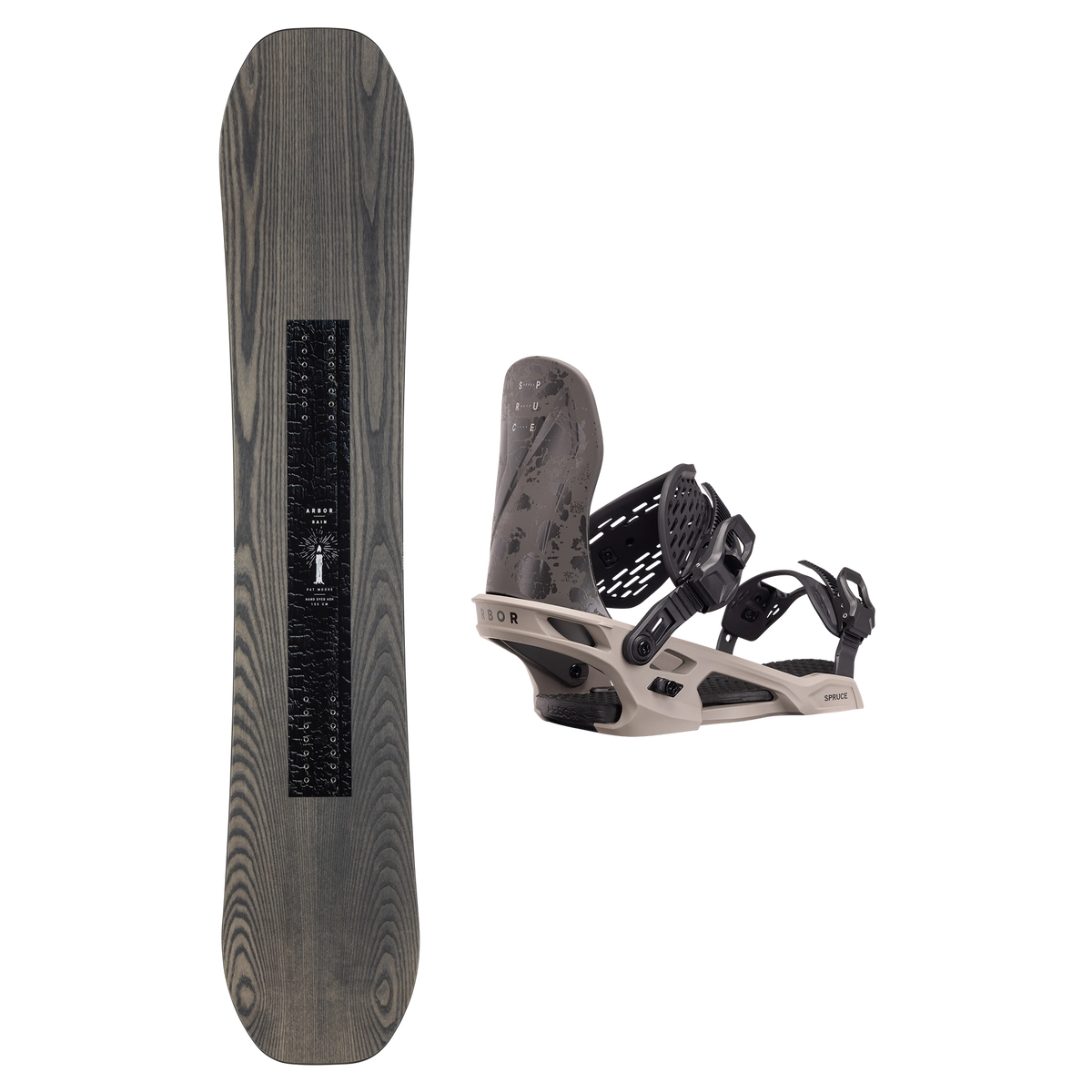 2027 Arbor Rain Snowboard + Spruce Binding Package