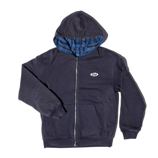 2026 BLAK Janitor Reversible Zip Up Hoodie