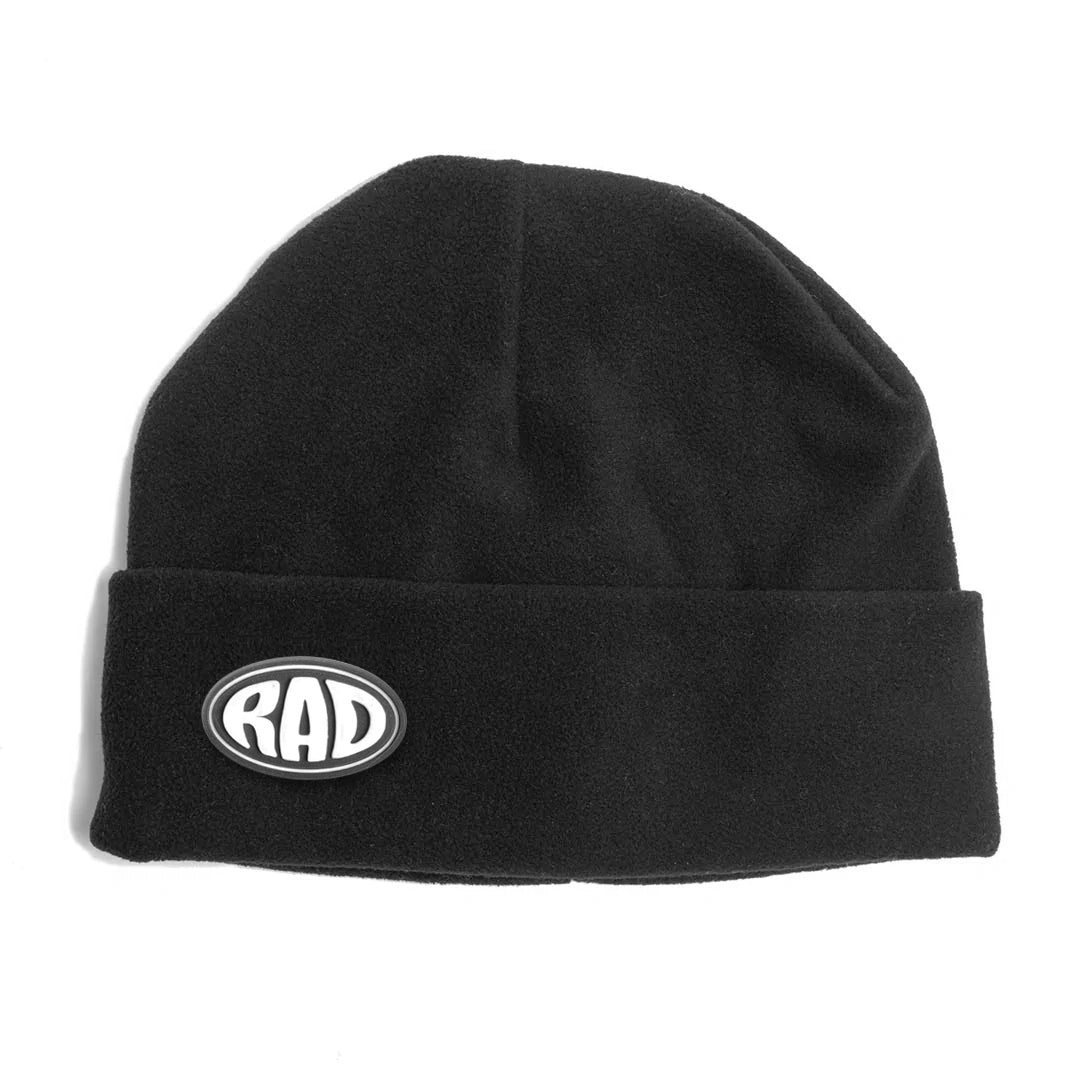 Rad Fleece Beanie Black