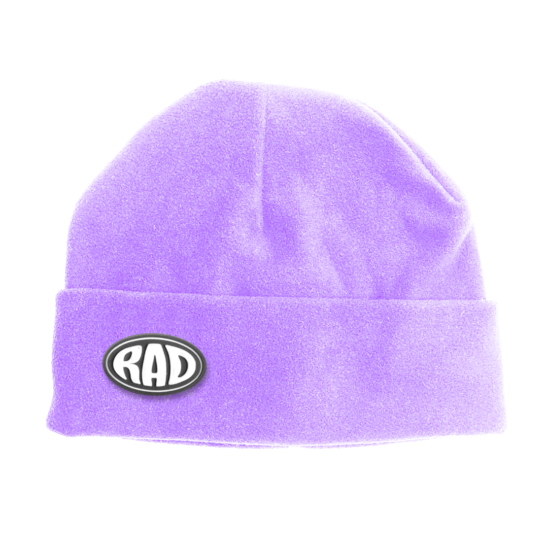 Rad Fleece Beanie Lavender