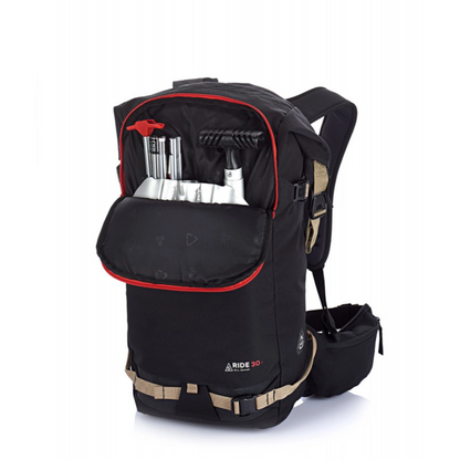 ARVA Ride30+ Backpack Black 30L