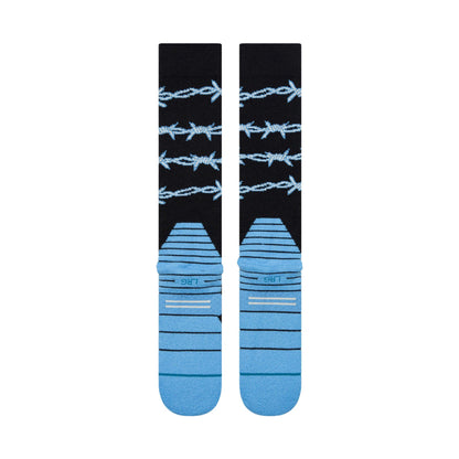 Stance Barbed Wire Mid Poly Snow Socks