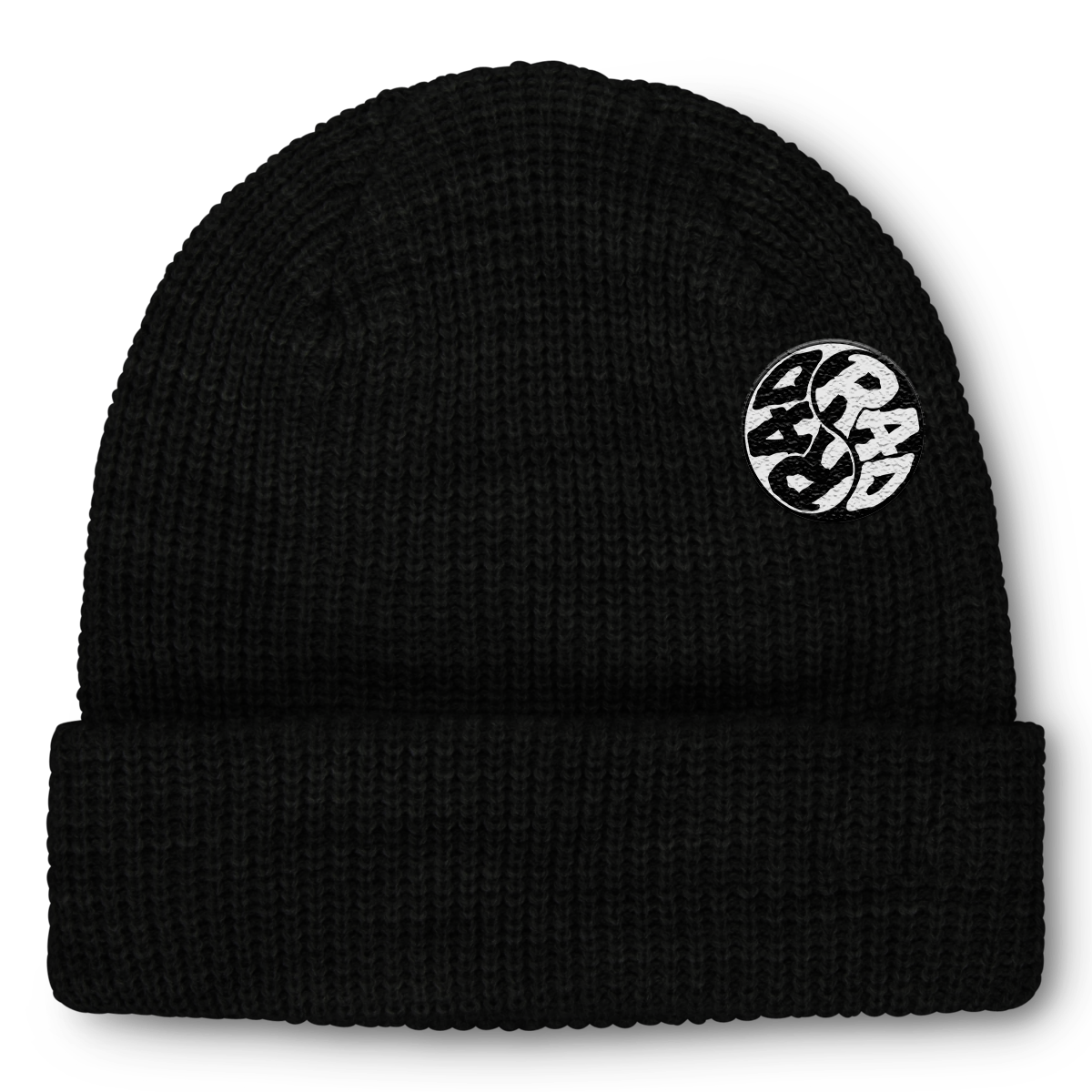 Rad Swirl Beanie Black