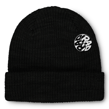 Rad Swirl Beanie Black