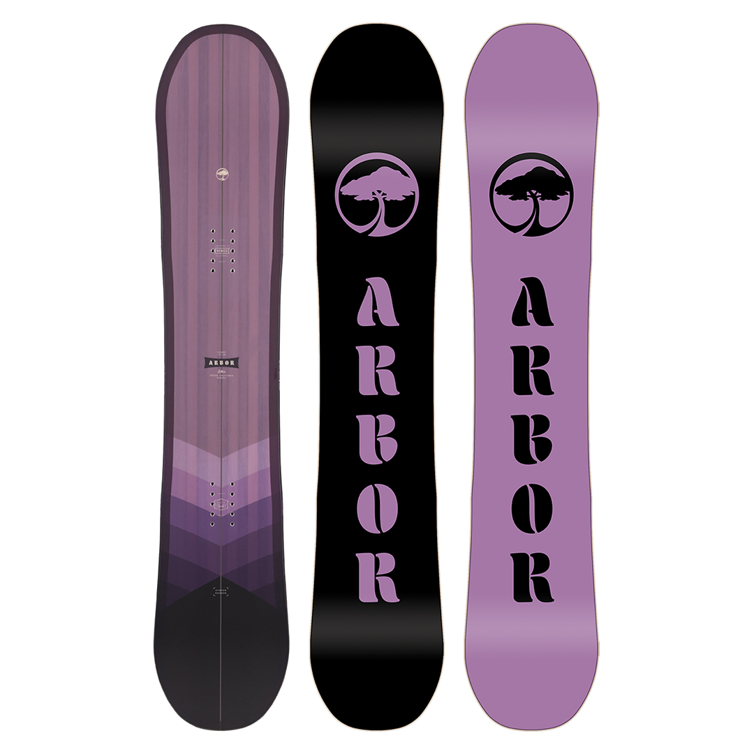 2024 Arbor Ethos Rocker Womens Snowboard