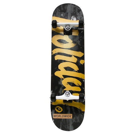 HOLIDAY TIE DYE COMPLETE BLACK/GOLD - 8.0"